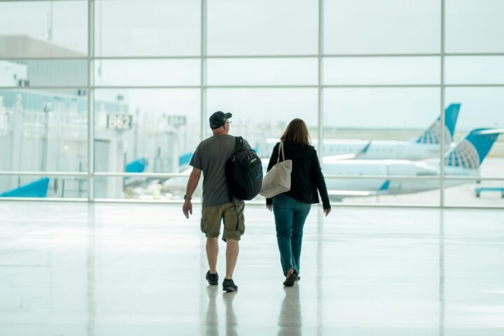 Chauffeur meeting a passenger at the airport